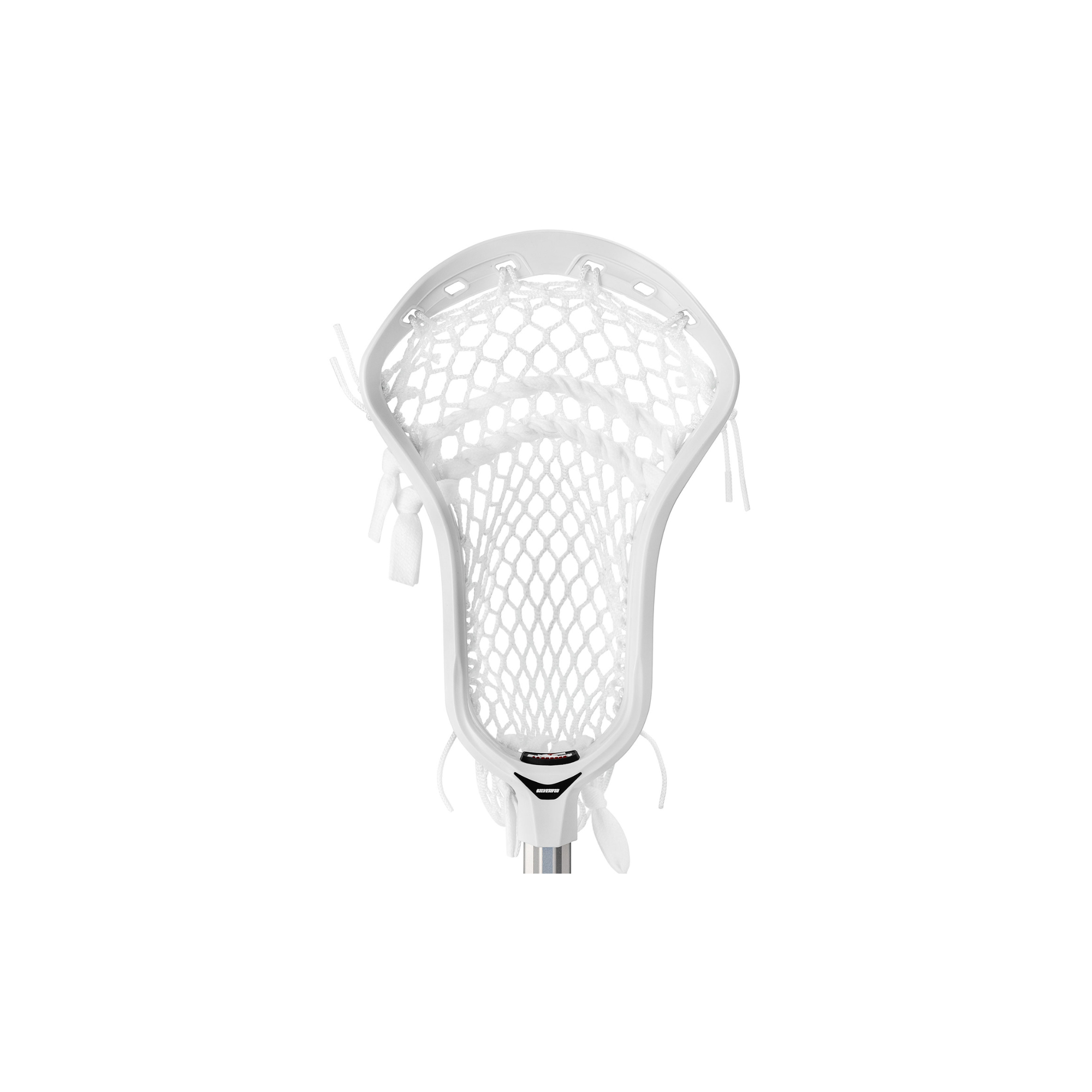Silverfin Axis 2.0 Lacrosse Strung Head | White – Silverfin Lacrosse