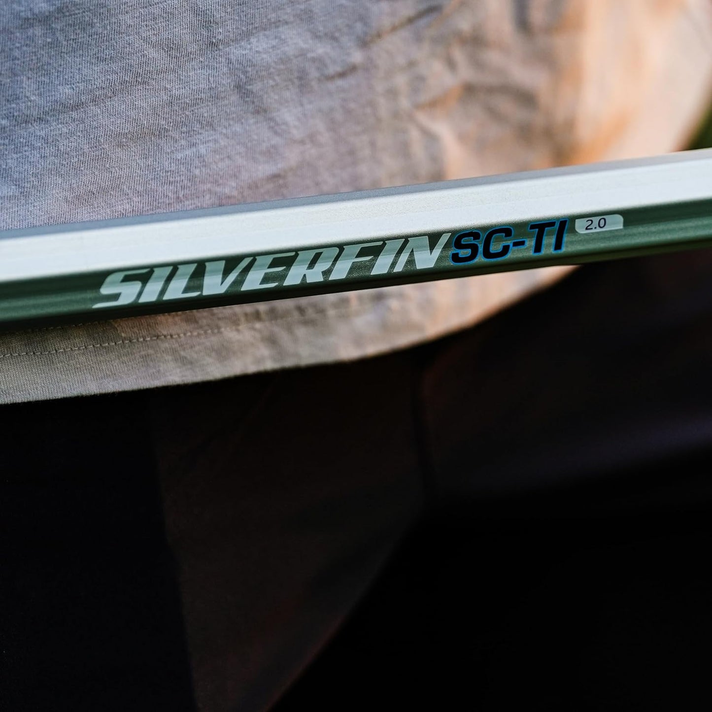 Silverfin Sc-Ti Lacrosse Shaft 30" | Blue