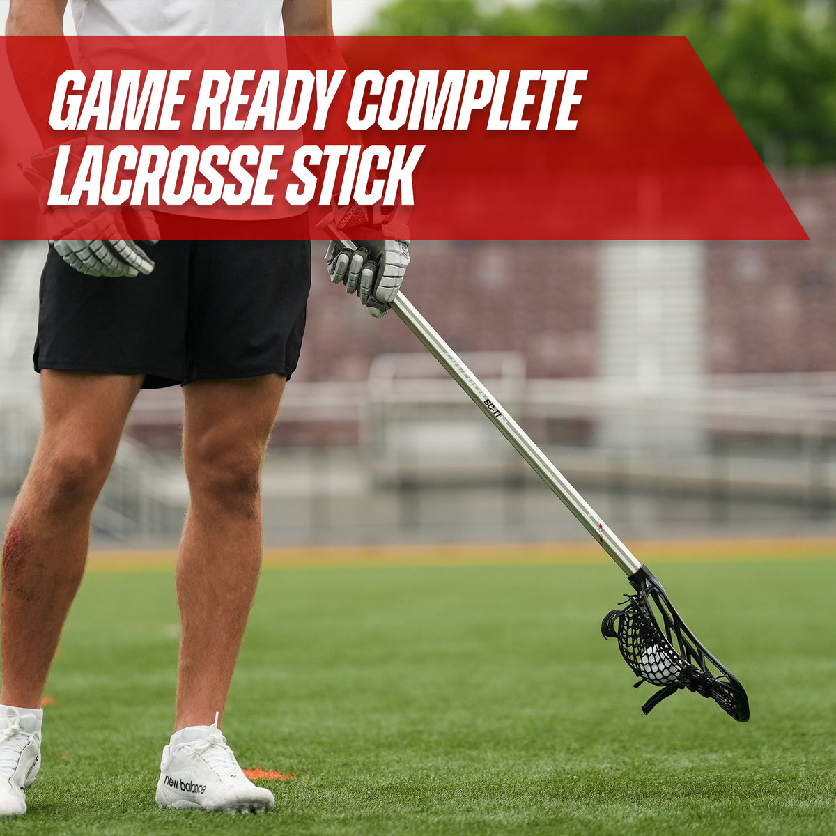 Silverfin Mens Complete Axis 3.0 Stick with Mesh Pocket | Black