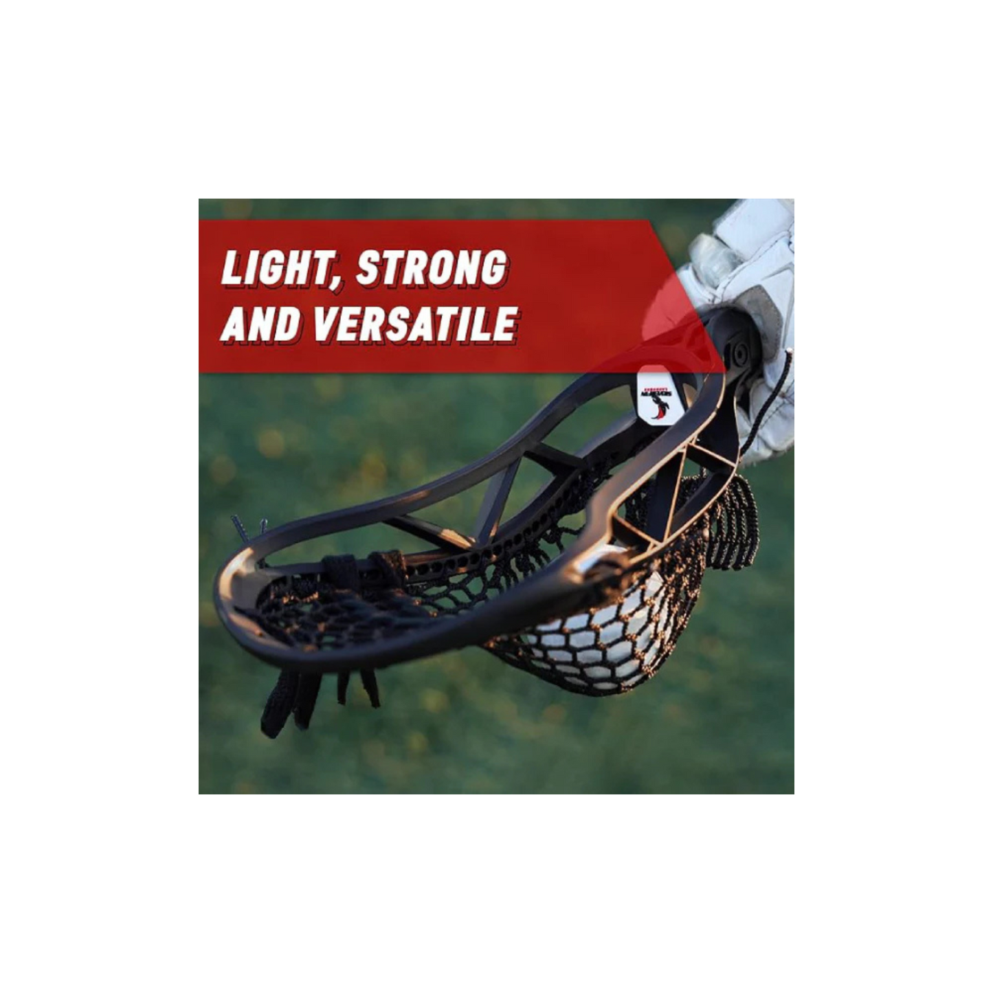 Silverfin Lacrosse Camber Head | Black