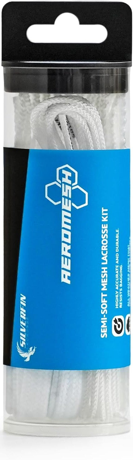 Silverfin Lacrosse Stringing Kit | White