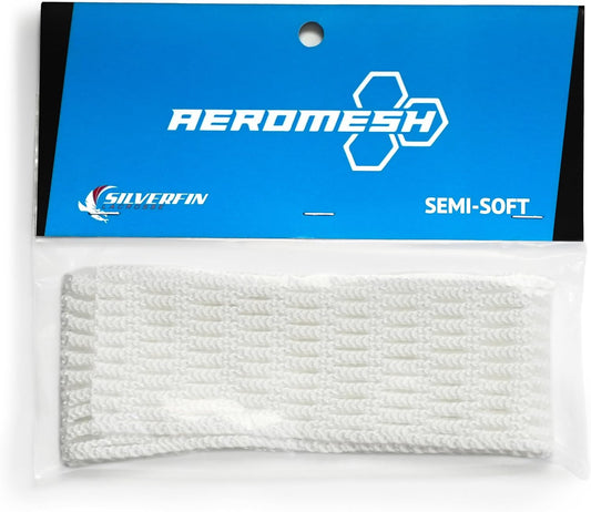 Silverfin Lacrosse Mesh | White
