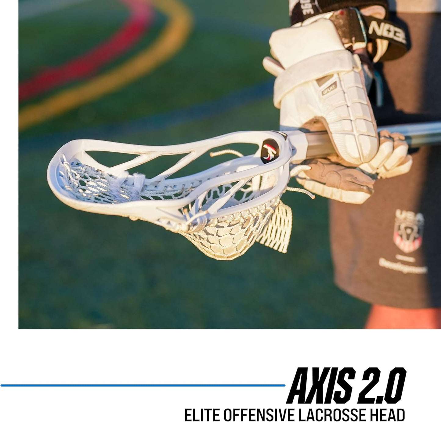 Silverfin Mens Complete Axis 2.0 Stick with Mesh Pocket | White