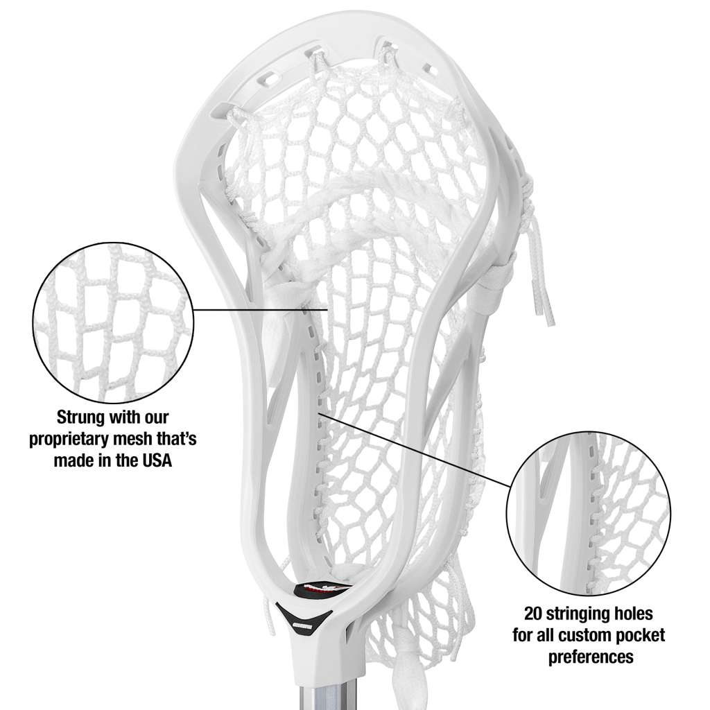 Silverfin Mens Complete Axis 2.0 Stick with Mesh Pocket | White
