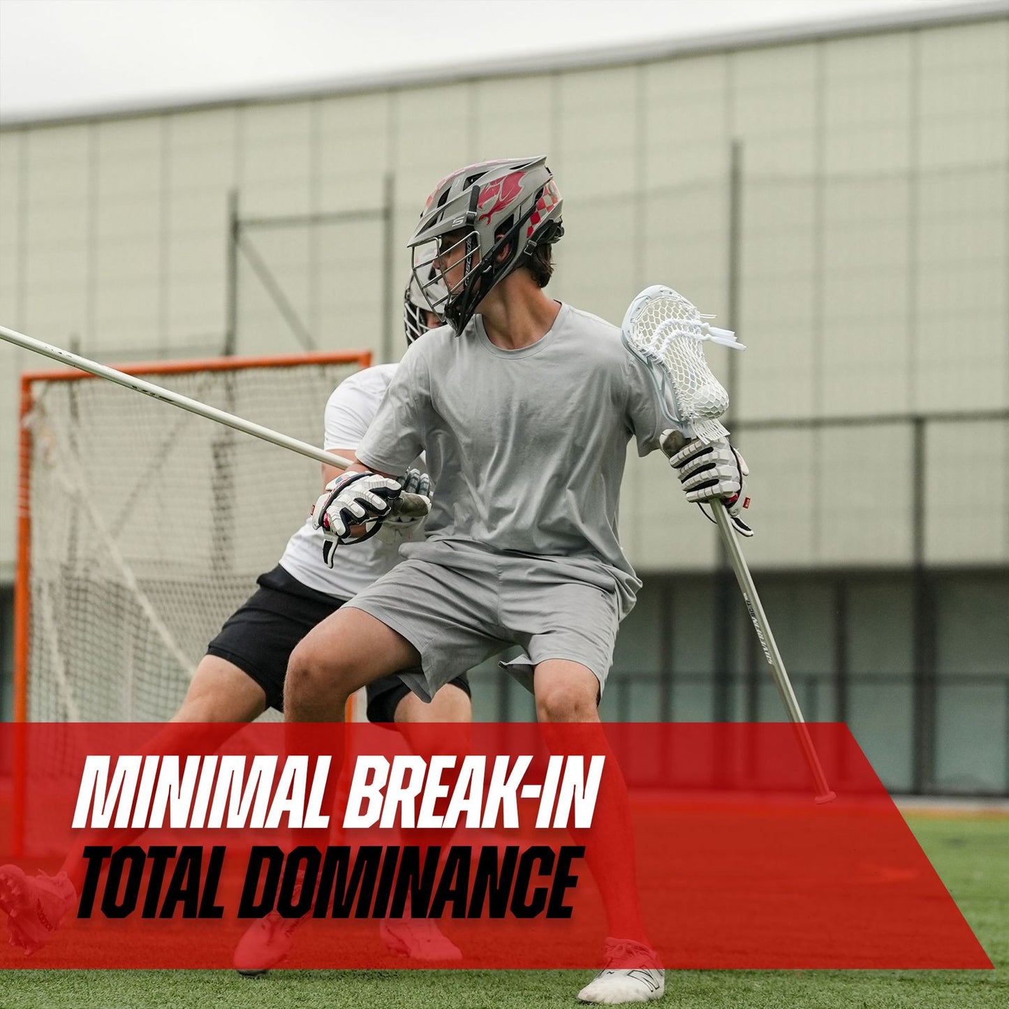 Silverfin Mens Complete Axis 2.0 Stick with Mesh Pocket | White