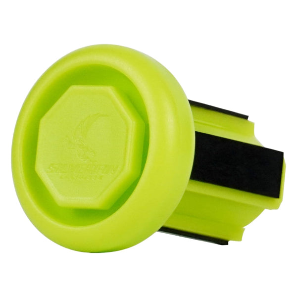 Silverfin Lacrosse End Cap Neon Green