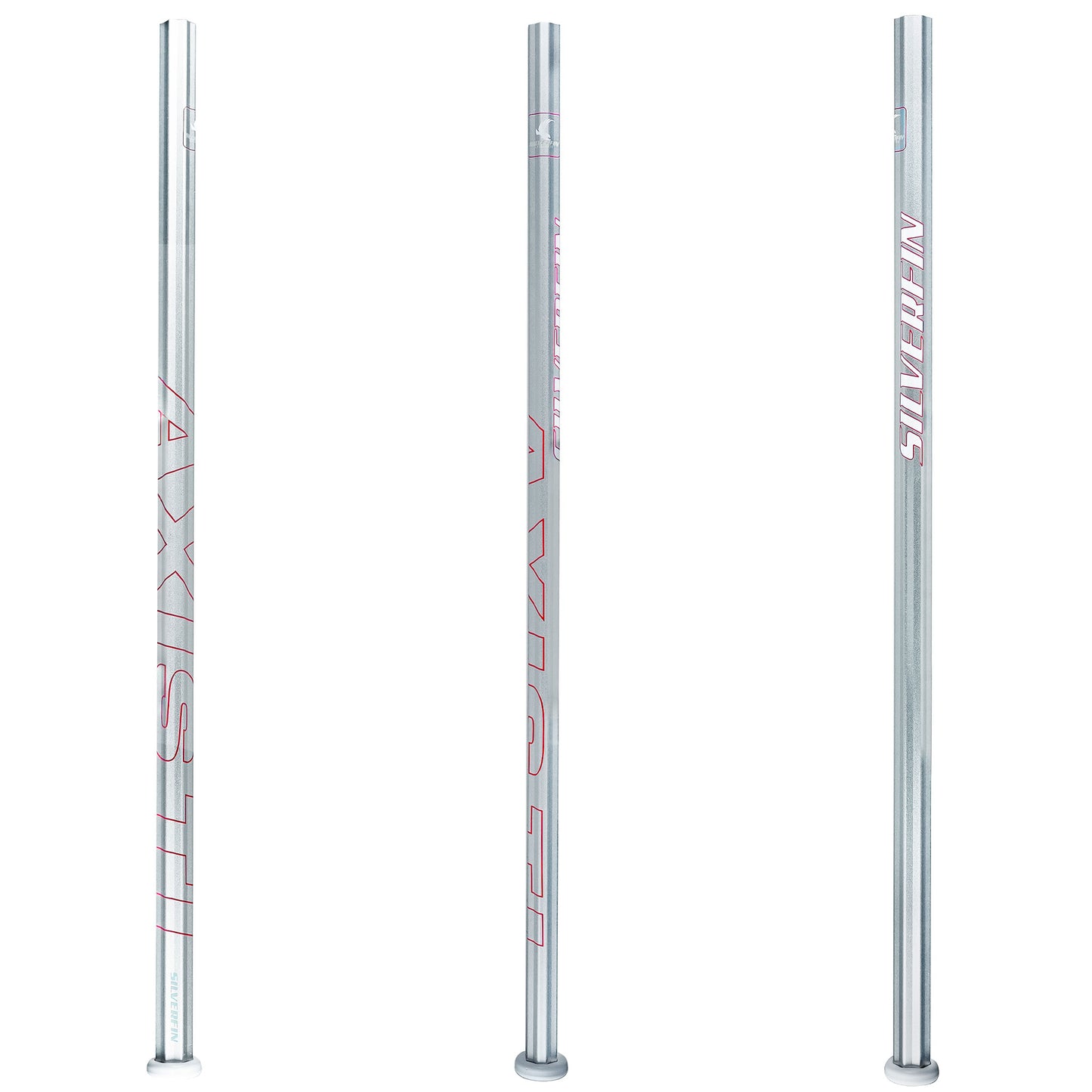 Silverfin Sc-Ti Checkered Lacrosse Shaft | Red 2026-2027 Model