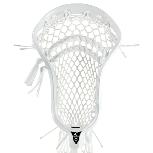 Silverfin Axis 3.0 Lacrosse Strung Head | White